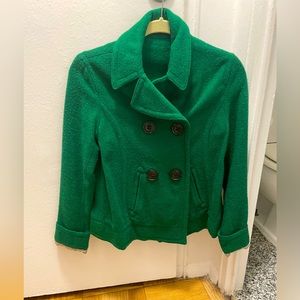 Green Gap Pea Coat